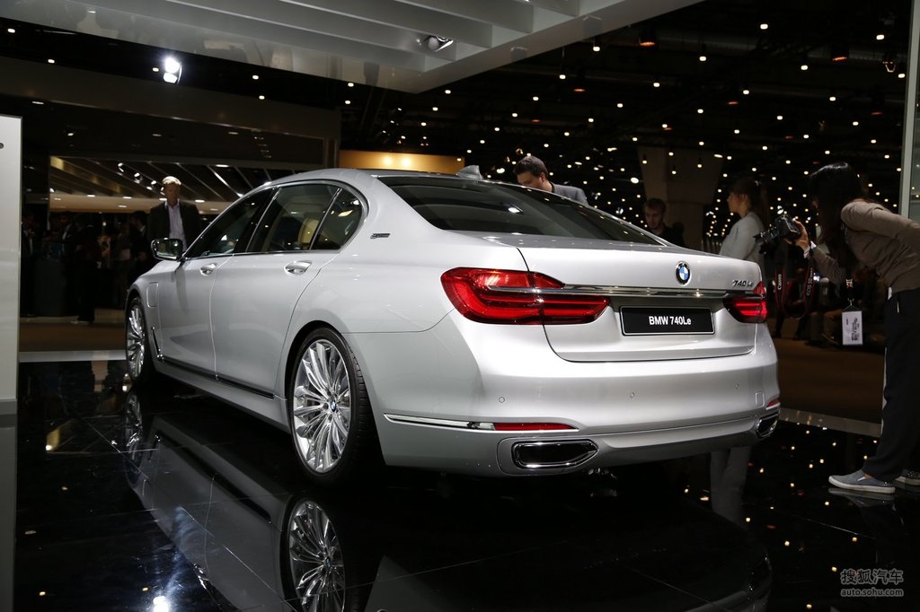 宝马740le法兰克福车展实拍