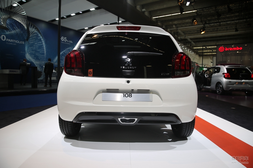 标致108 法兰克福车展实拍