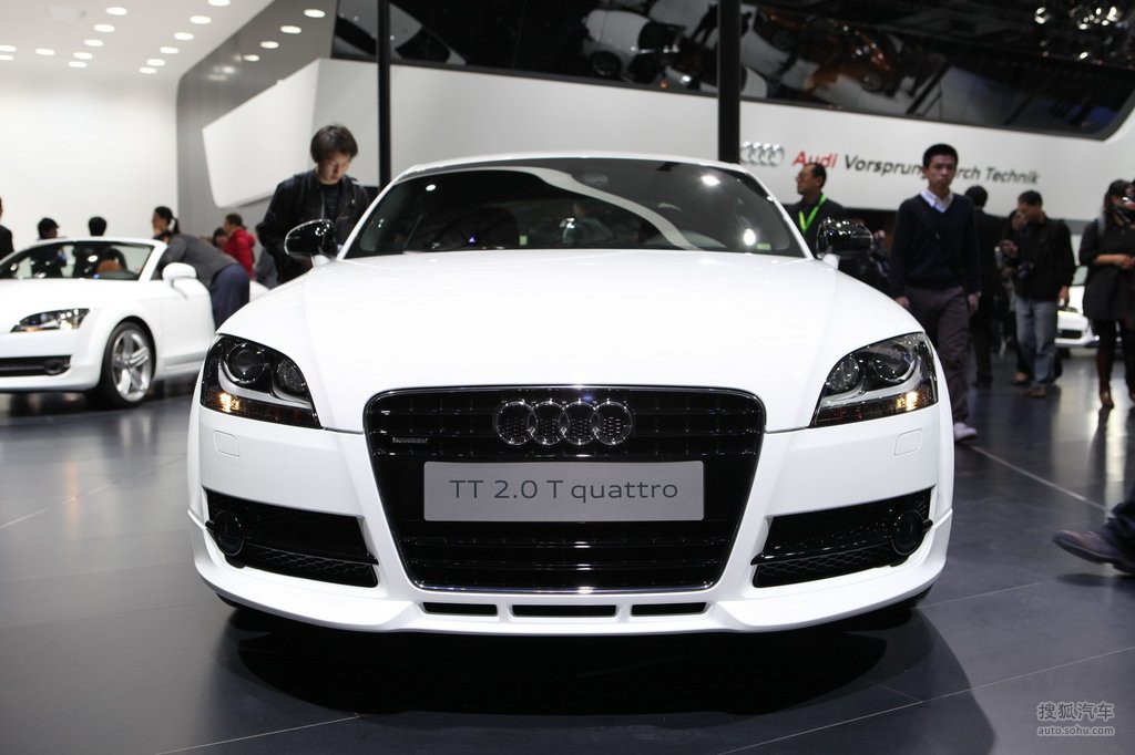 奥迪tt车展实拍