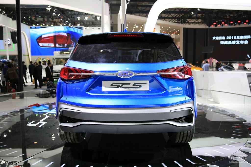 江淮sc5北京车展实拍