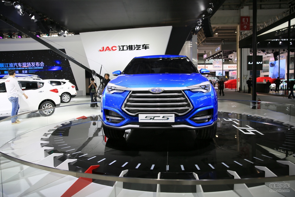 江淮sc5北京车展实拍