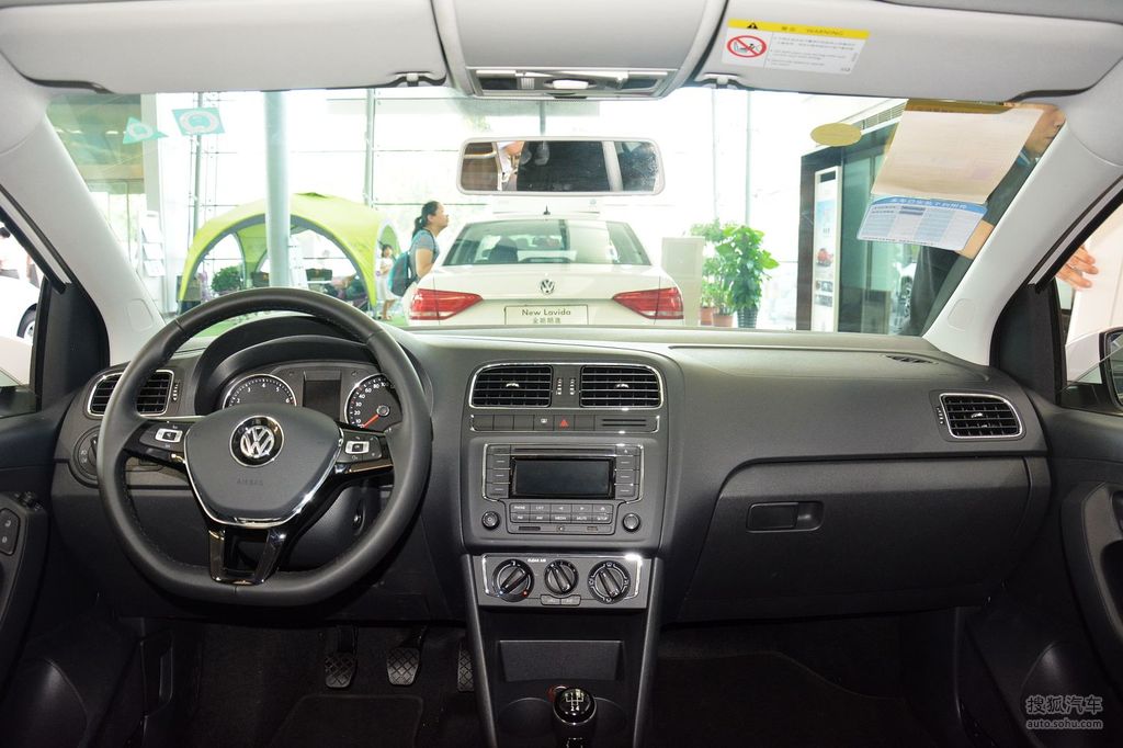 【 大众polo高清图片】_黑色_内饰_搜狐汽车网