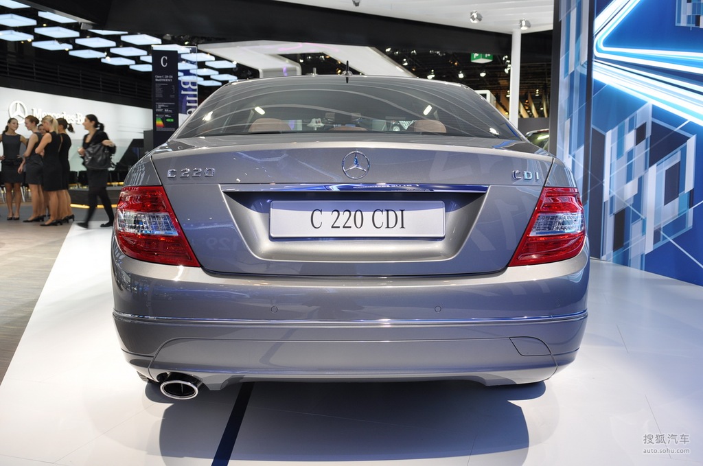 奔驰c220cdi巴黎车展实拍