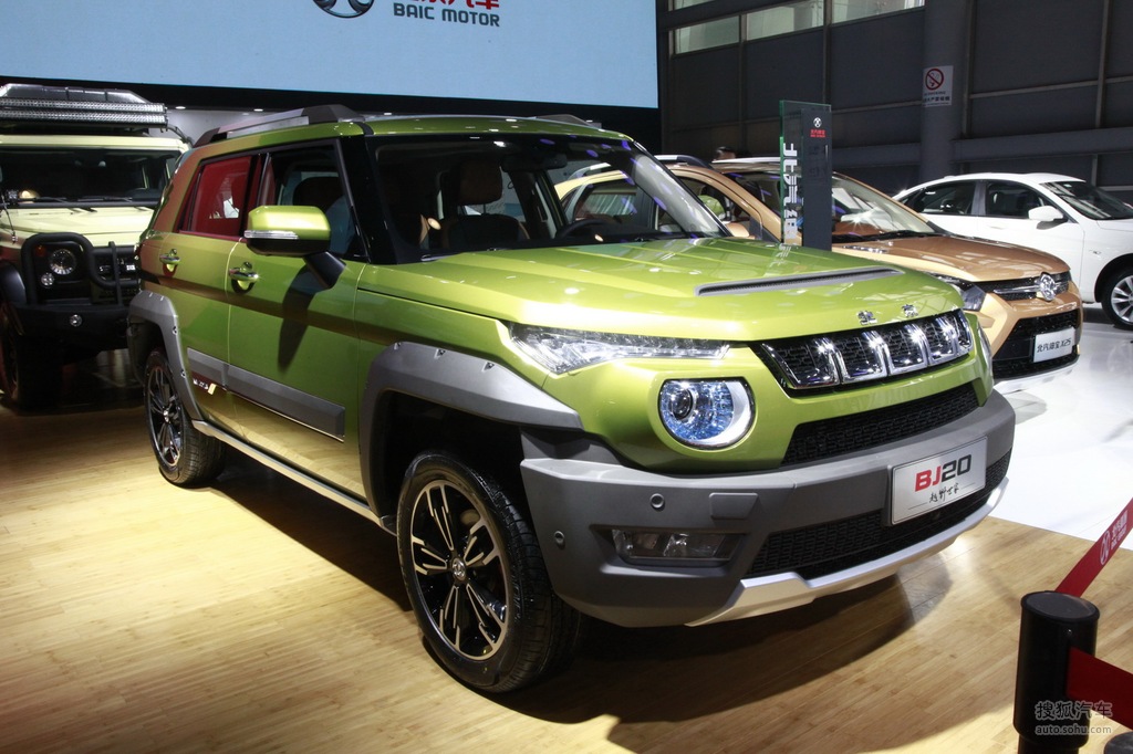 北京bj20成都车展实拍