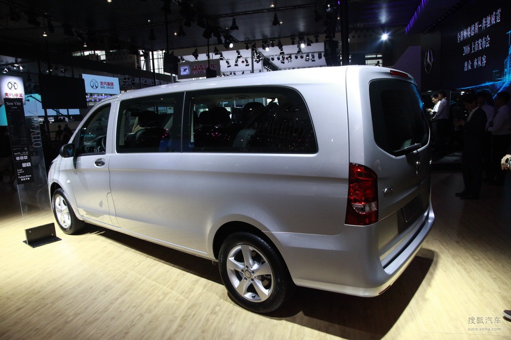 奔驰威霆成都车展实拍