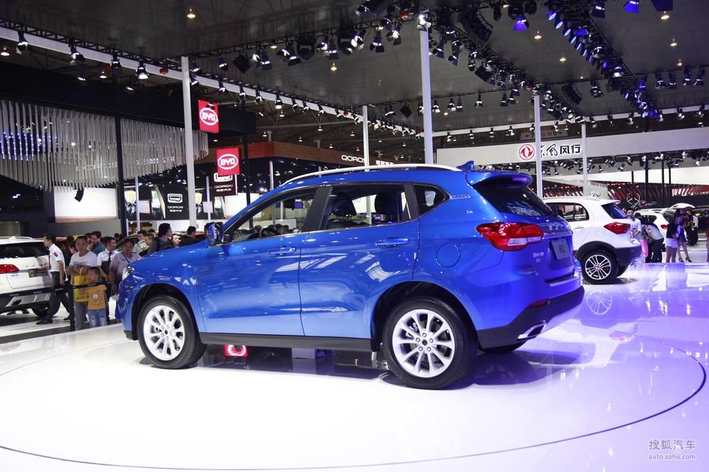 哈弗h2成都车展实拍