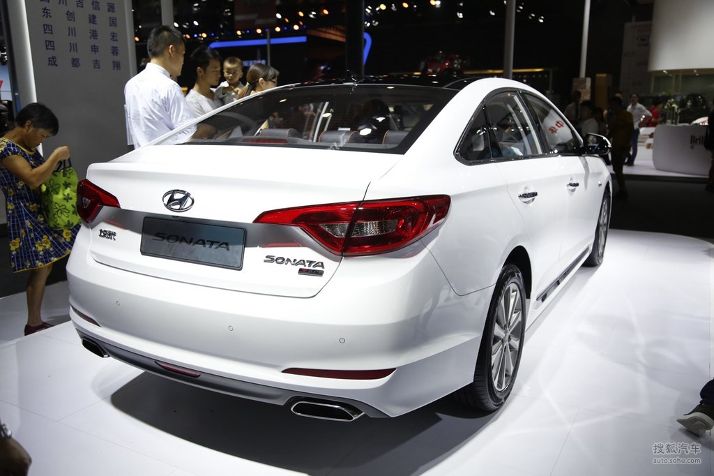 【 现代索纳塔九高清图片】_索纳塔九 成都车展实拍_搜狐汽车网