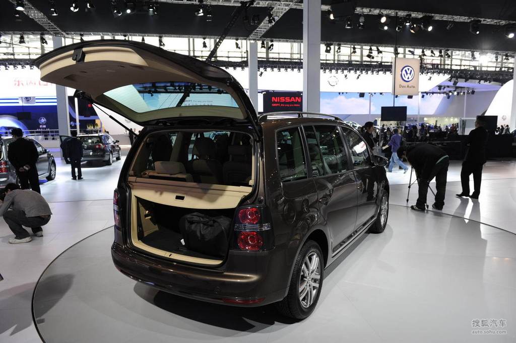 大众途安车展实拍