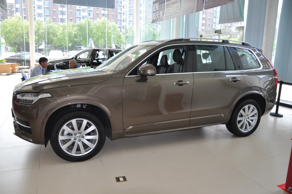 【 沃爾沃xc90高清圖片】_煙墨褐金屬漆_外觀_搜狐汽車網