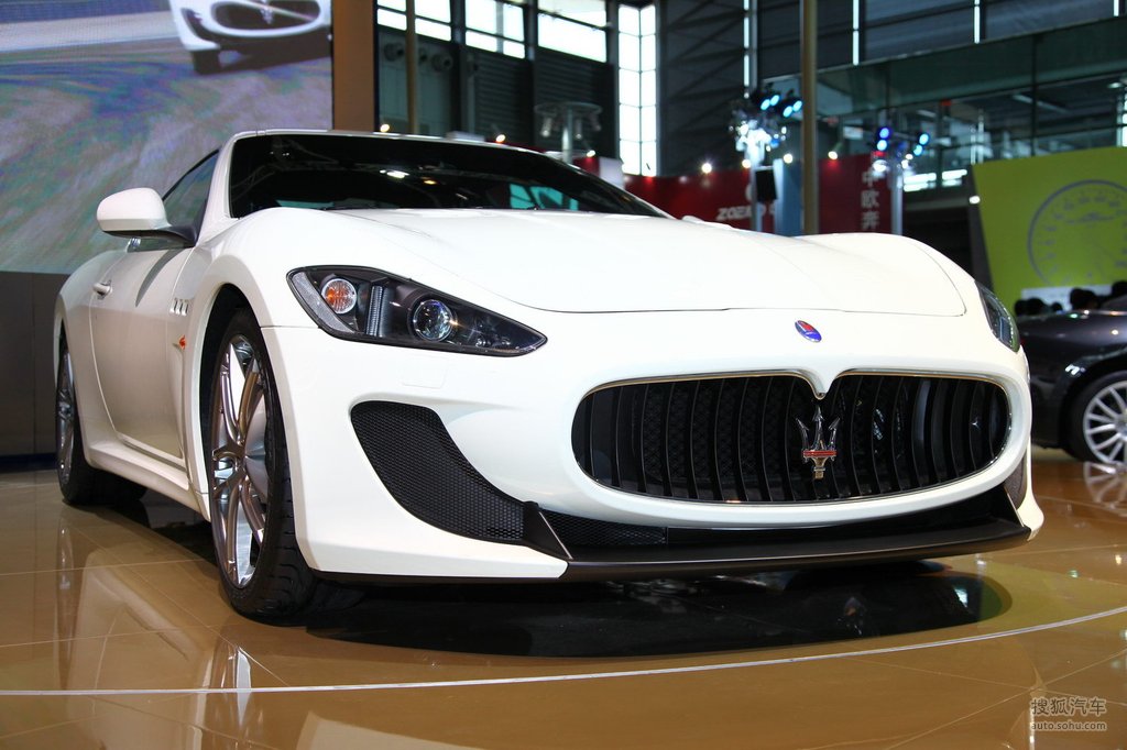 玛莎拉蒂gtmcstradale上海车展实拍