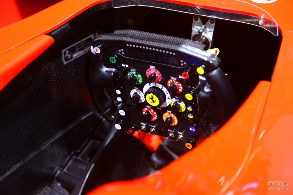 法拉利f1赛车上海车展实拍