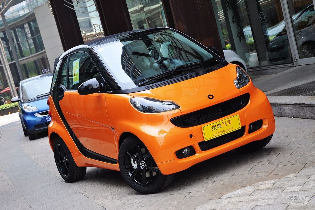 【 smartfortwo高清图片】_橙色_外观_搜狐汽车网