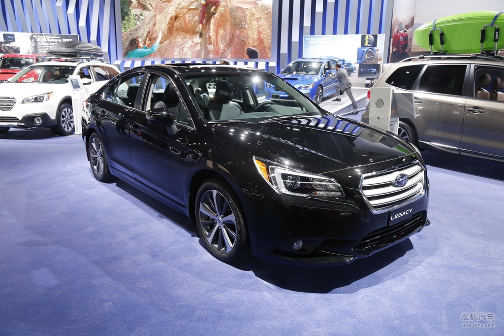斯巴鲁力狮北美车展实拍