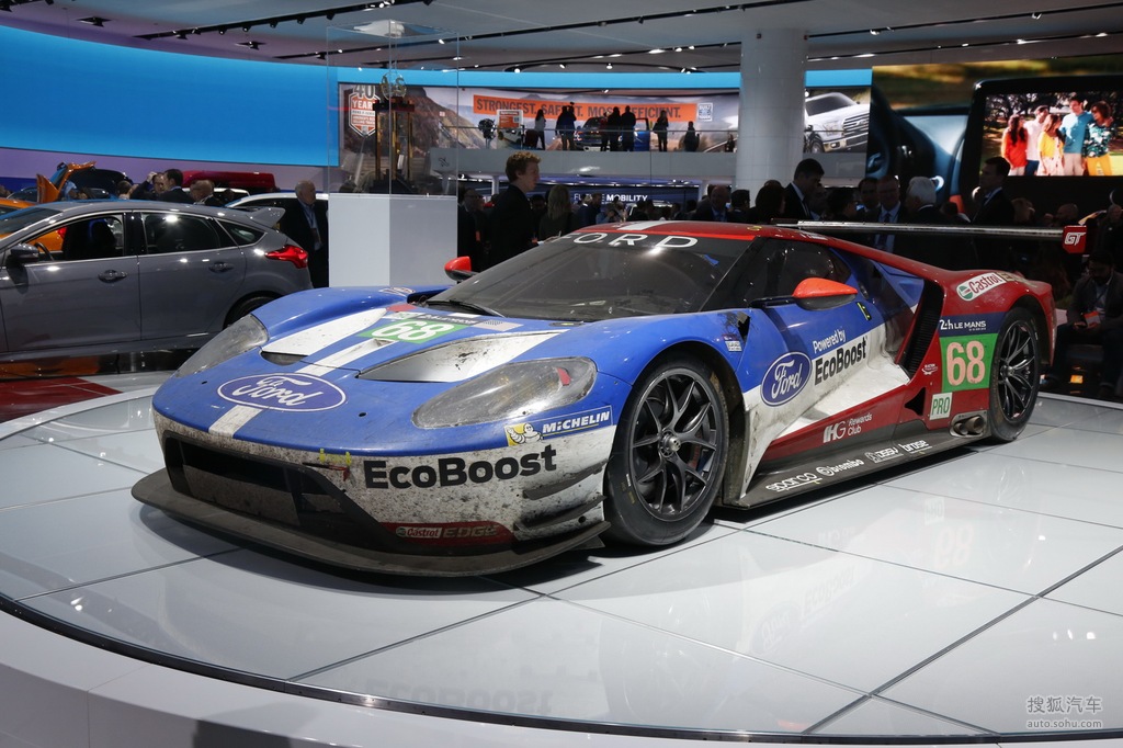 福特gt北美车展实拍