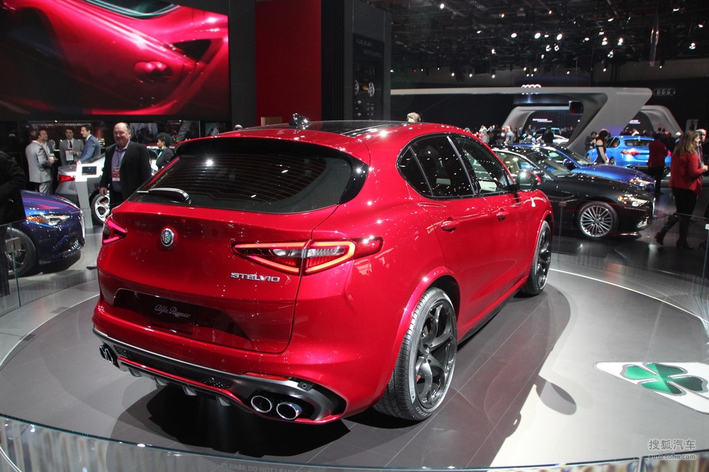 阿尔法罗密欧stelvio北美车展实拍