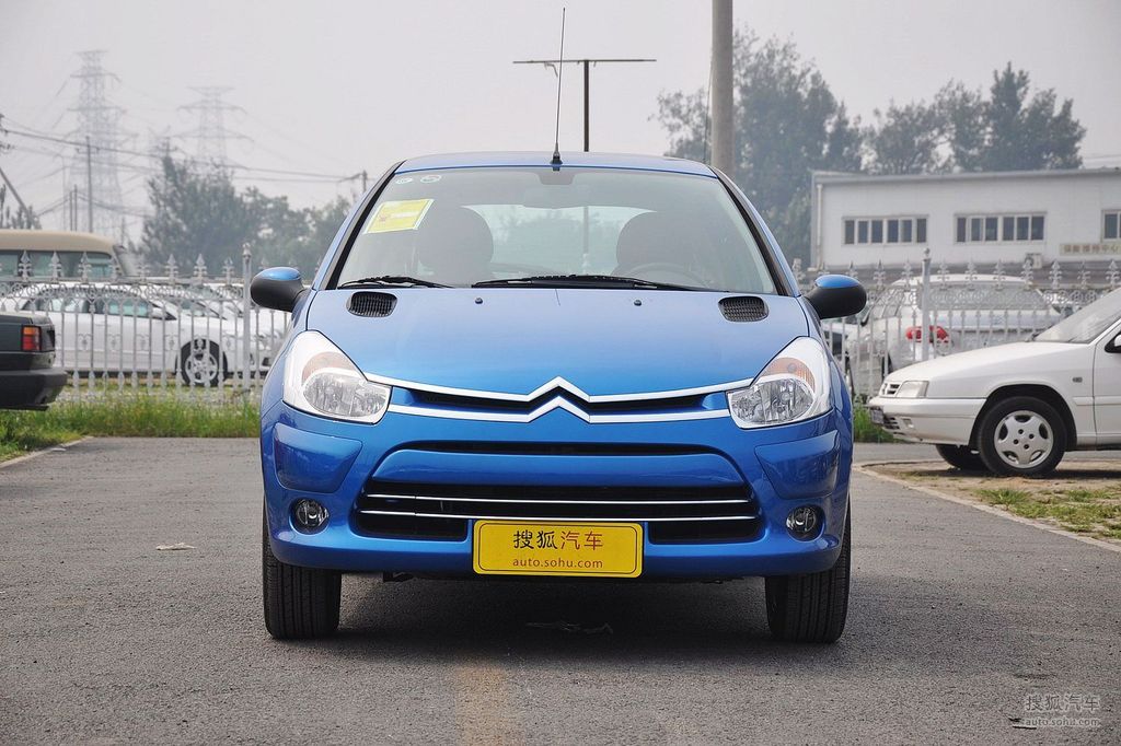 【 雪铁龙c2高清图片】_爱琴海蓝_外观_搜狐汽车网