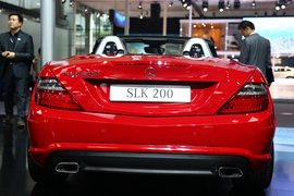   全新奔驰SLK200 广州车展实拍