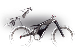 2012款奥迪e-bike Worthersee概念车