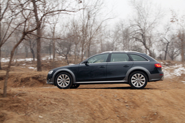   2013款奥迪A4 allroad 40 TFSI测试实拍