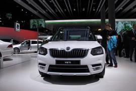   斯柯达Yeti 法兰克福车展实拍