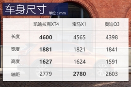   2018款凯迪拉克XT4 28T 四驱铂金运动型