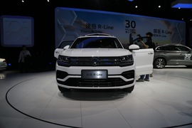   途岳R-Line 广州车展实拍