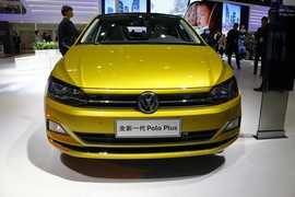   大众Polo Plus 车展实拍