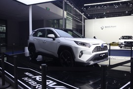   一汽丰田RAV4荣放双擎 成都车展实拍