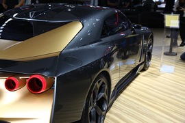   日产GT-R50 北京车展实拍