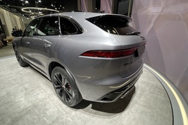   捷豹F-PACE 成都车展实拍