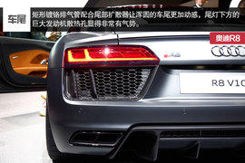   家族最凶前脸加身 奥迪全新R8车展实拍解析