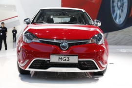   新MG3 上海车展实拍