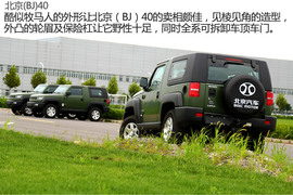   北京（BJ）40阅兵车实拍