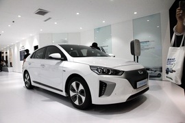   现代IONIQ电动 北京车展实拍