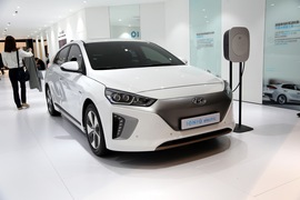   现代IONIQ电动 北京车展实拍
