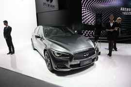   英菲尼迪Q50L 北京车展实拍