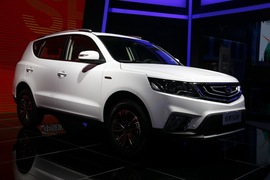   吉利远景SUV 成都车展实拍