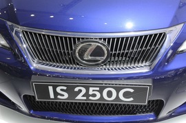   雷克萨斯IS250C 车展实拍