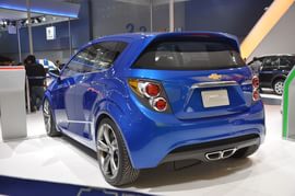   雪佛兰AVEO RS 车展实拍