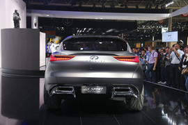   英菲尼迪QX Sport 巴黎车展实拍