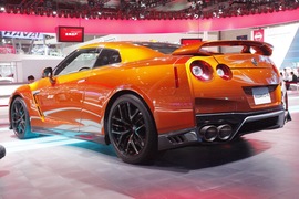   日产GT-R 广州车展实拍