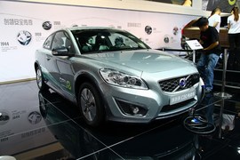   沃尔沃C30电动车 车展实拍