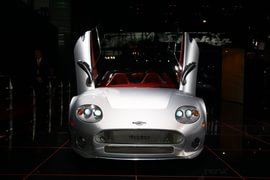   世爵C8 Spyder上海车展实拍