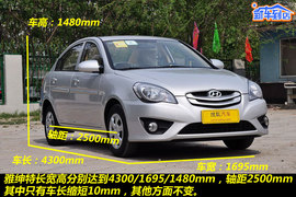   2011款北京现代雅绅特1.4GL到店实拍图解