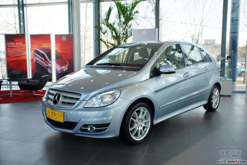 2009款奔驰b200动感型到店实拍