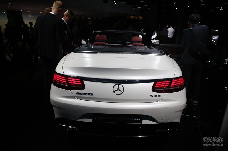 奔驰amg s63 cabriolet法兰克福车展实拍