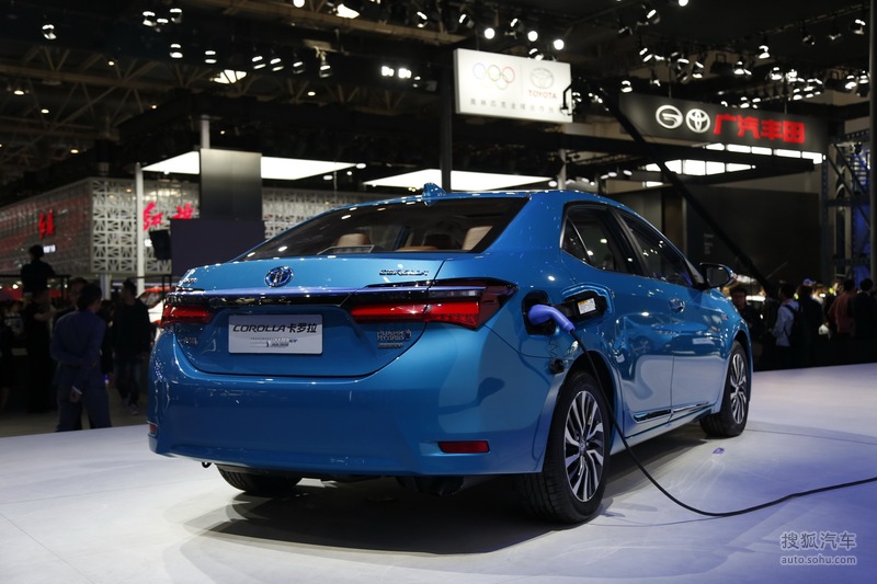 丰田卡罗拉双擎北京车展实拍