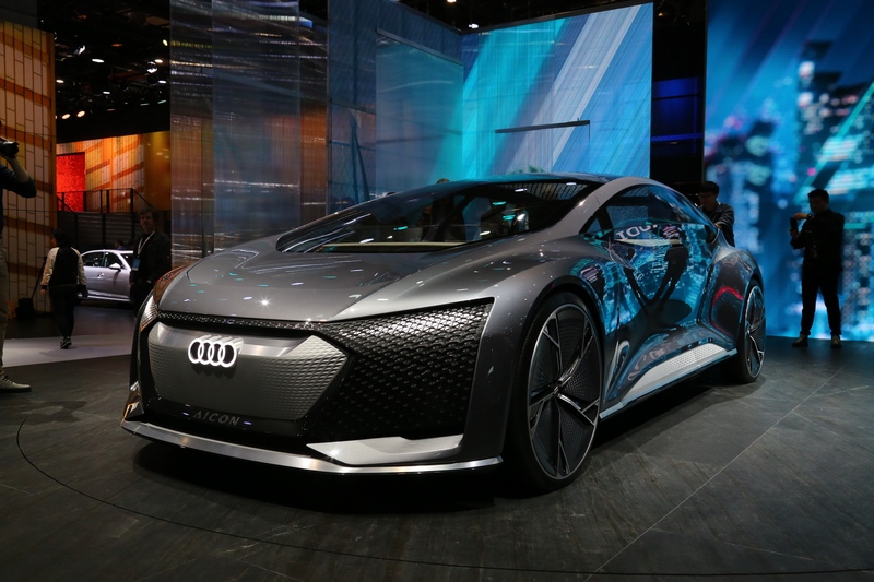 奥迪aicon概念车 上海车展实拍提示:支持键盘翻页 ←左 右