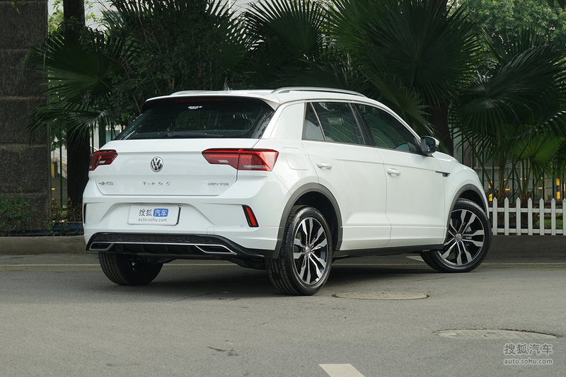 【 大众t-roc探歌图片】_2020款 280tsi dsg两驱r-line_极地白_外观