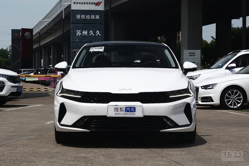 【 起亚k5凯酷图片】_珍珠白_外观_搜狐汽车网